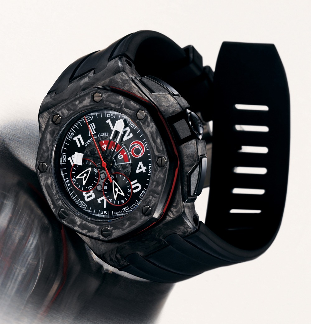 Audemars Piguet Royal Oak Offshore Alinghi Team Forged Carbon watch REF: 26062FS.OO.A002CA.01